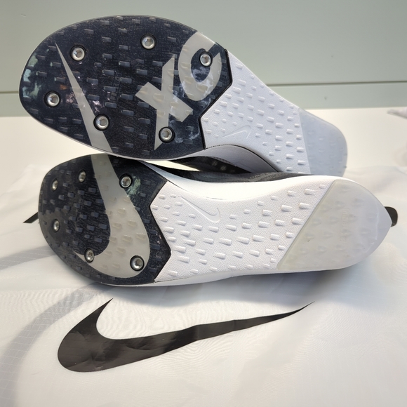 Nike ZoomX DragonFly Black Metallic Silver Track Field Distance Cross Shoes 11.5 - Picture 11 of 12